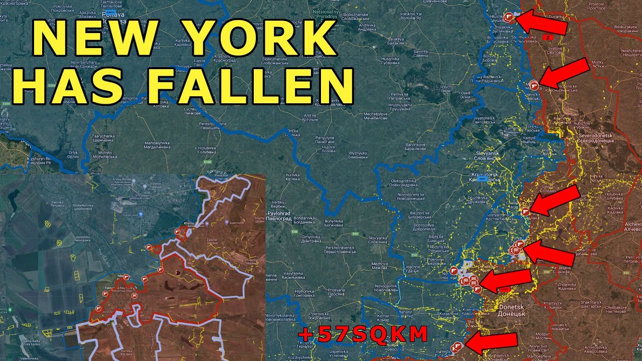 Major Update: New York Has Fallen | Russian Forces Capture 57SQKM