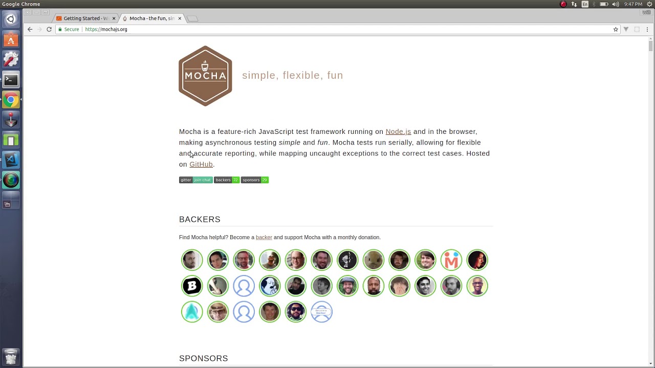 04 Initial test - WebdriverIO v5