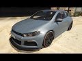 Volkswagen Scirocco для GTA 5 видео 7