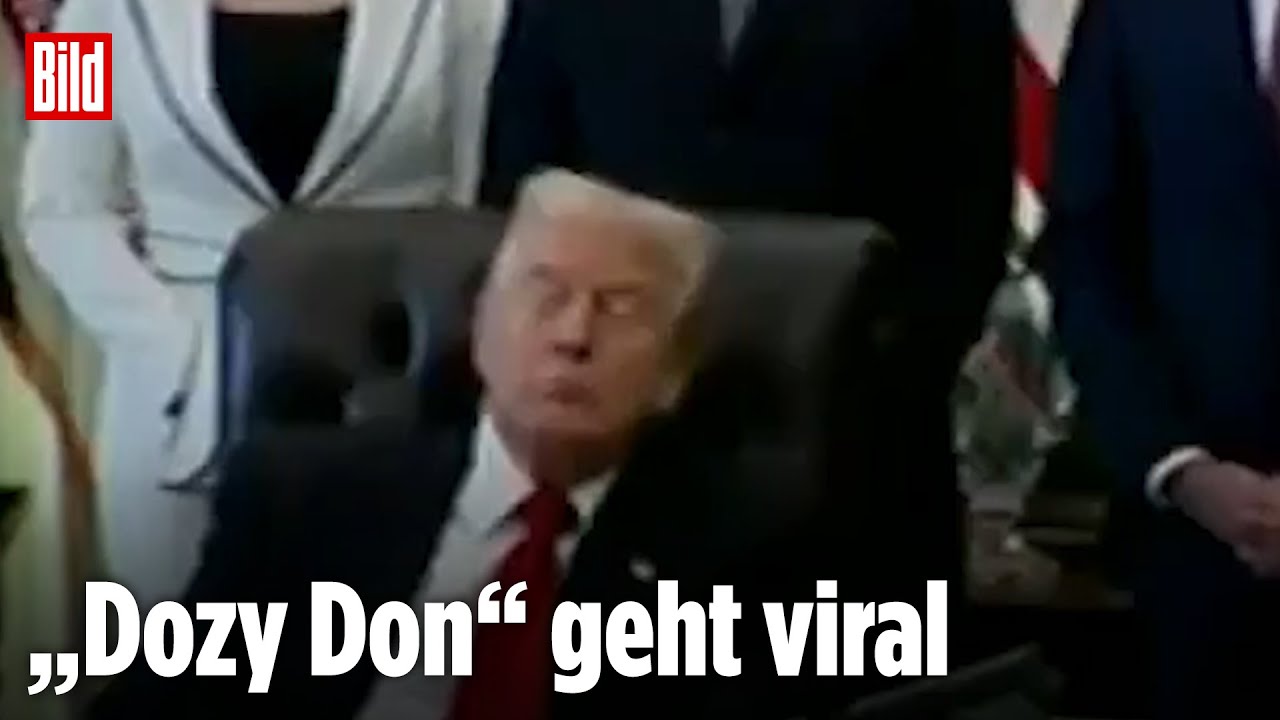 Trump verpennt Rede im Oval Office