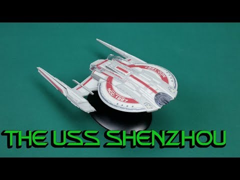 USS Shenzhou - Star Trek: Discovery The Official Starships Collection - Unboxing - Eaglemoss