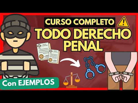 🎓 ¡CURSO COMPLETO de DERECHO PENAL GENERAL! | ⏱️ 3 HORAS |  Todo lo que necesitas saber desde cero