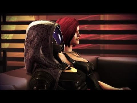 Mass Effect 3 Tali Citadel Shore Leave DLC Scene