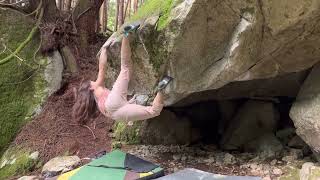 Video thumbnail of Progression in Backward Thinking, V9. Squamish