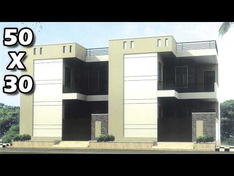 30 X 64 House Plan 2Bhk With Parking Ground First Floor 30 X 64 घर का नक्शा 1920sq ft