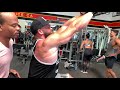 Prépa Mr Olympia 2019, week 12: Entraînement de DOS avec SHAWN RHODEN et AHMAD CLAYTON