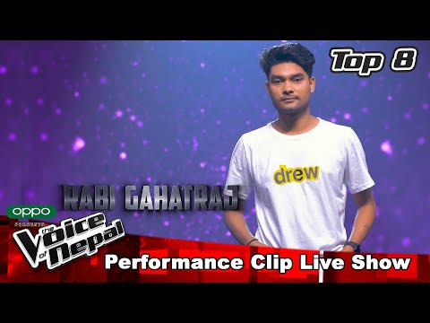 Rabi Gahatraj "Aasu Jhardina Ma" | LIVE Show Performance | The Voice of Nepal S3