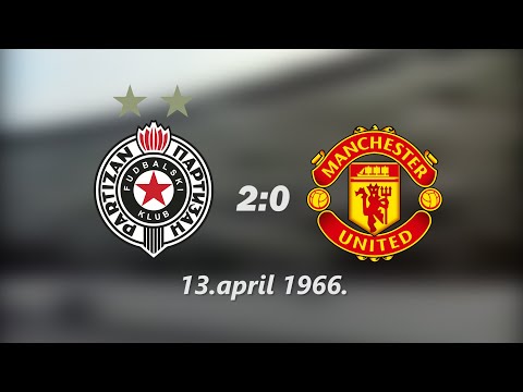 #nadanašnji dan 13.04.1966. Partizan-Manchester United