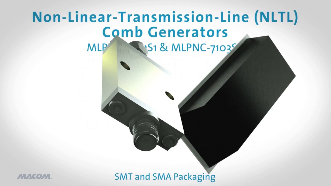 MACOM's NLTL Comb Generators