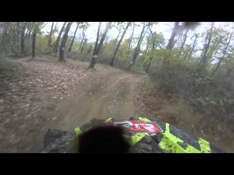 2015 - GNCC - Powerline Park Race - Noah racing his DRR DRX90 - Part 2