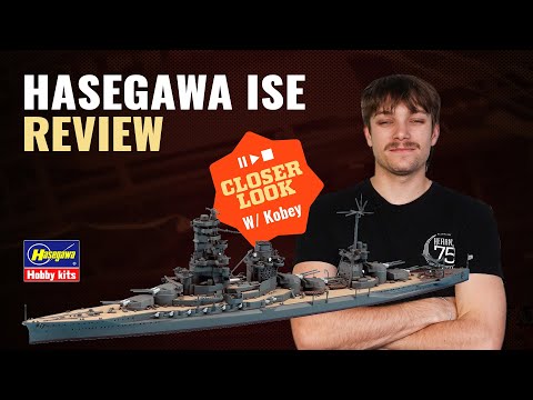 HASEGAWA 1/700 IJN Battleship ISE | Unboxing & Review | #askhearns