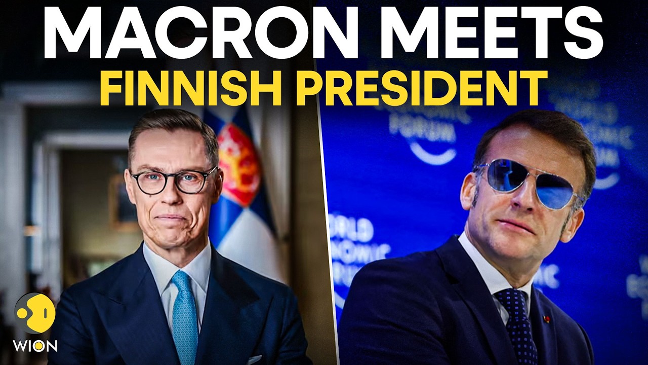 LIVE: Finland’s President Stubb Meets Macron For Talks In France | WION