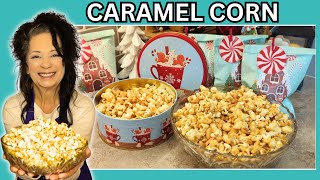 CARAMEL POPCORN #subcribe #new #trending #recipe #homemade #video #cooking #christmas #canada