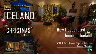 Eden’s Christmas home decoration in Iceland 2024 │ Part 198