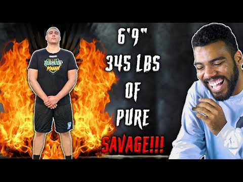 THE BIGGEST HIGH SCHOOL LINEMAN EVER!!! | Sharpe Sports