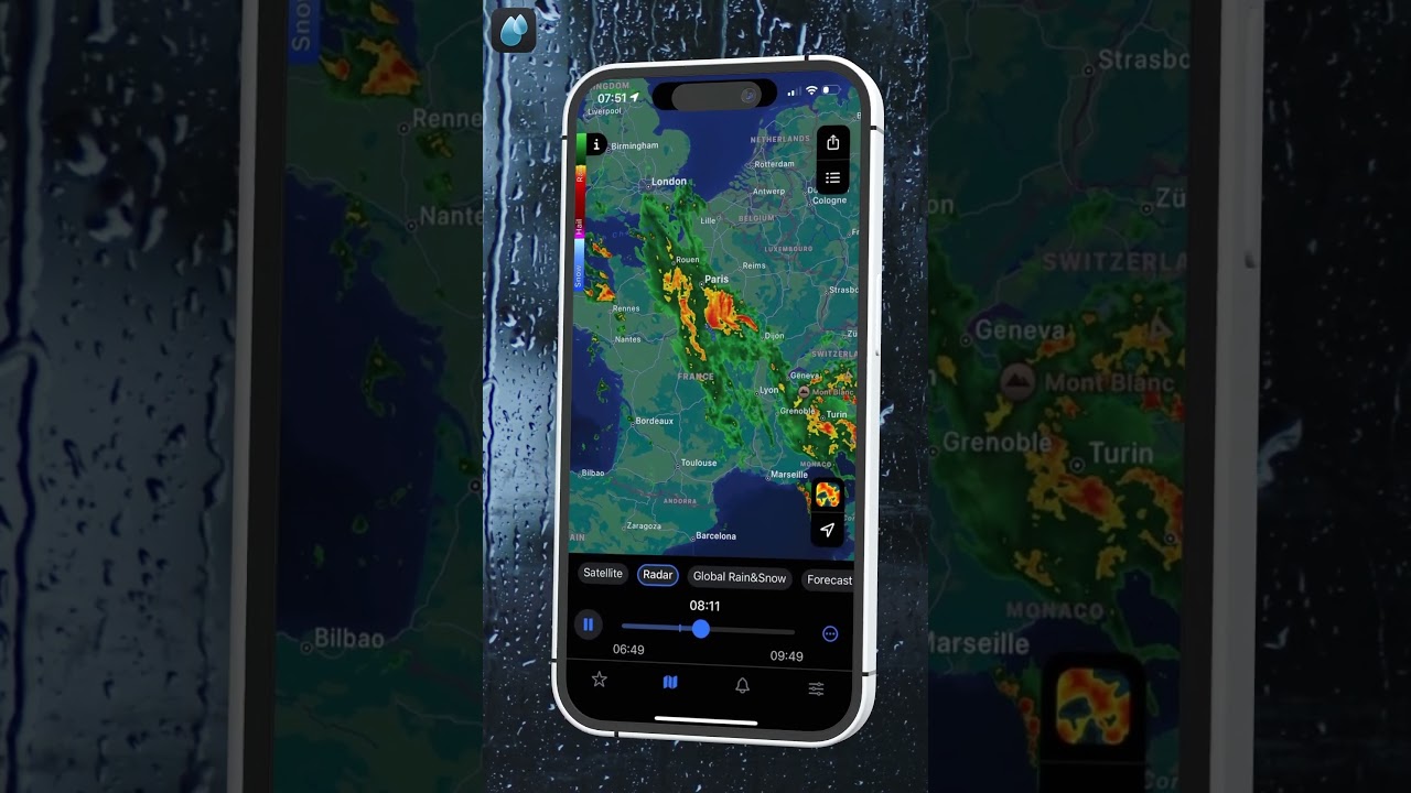 Weather Radar App + IOS 18 = Innovative App Rain Viewer