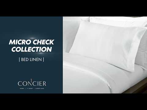Slide 2 - T250 60CTN 40POLY MICRO CHECK 5MM LINEN (video)