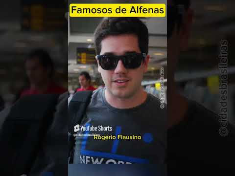 ALFENAS - Famosos que você não sabia 🔺 #shorts