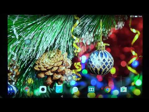 Macro Christmas Live Wallpaper Video