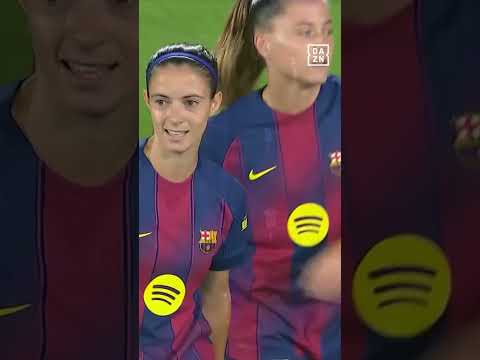 😐 Aitana inventing this finish to give Barcelona the lead over Logroño. Simply, wow 😍