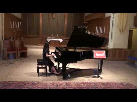 2016 Opus 1 Music Studio Summer Recital - Jasmine Wang, Piano