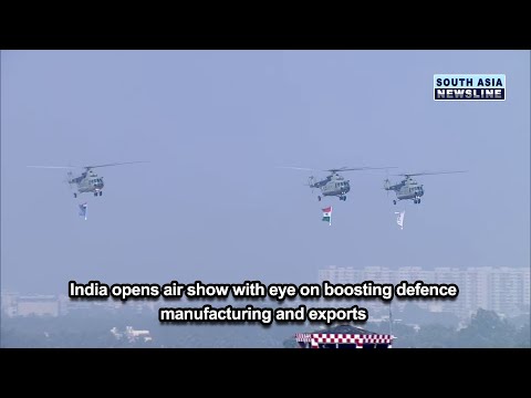 India opens air show with eye on boosting defence manufacturing and exports