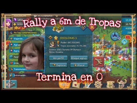 🔴Lords Mobile🔴- Zereando castillo con 6m de Tropas ⚒🔥