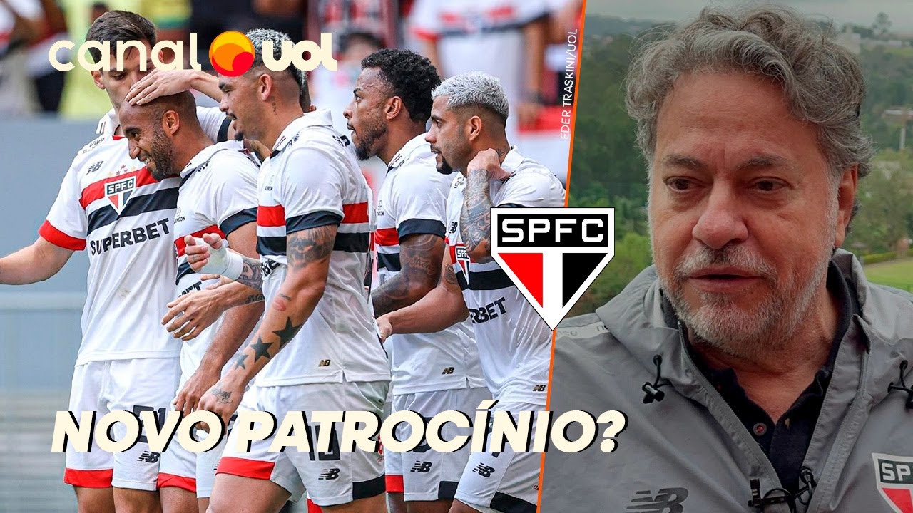 SÃO PAULO ESTÁ PERTO DE FECHAR NOVO PATROCINADOR NA CAMISA