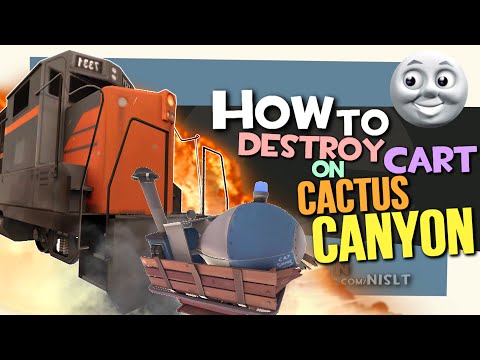 TF2: How to destroy cart on cactus canyon (Glitch) Video