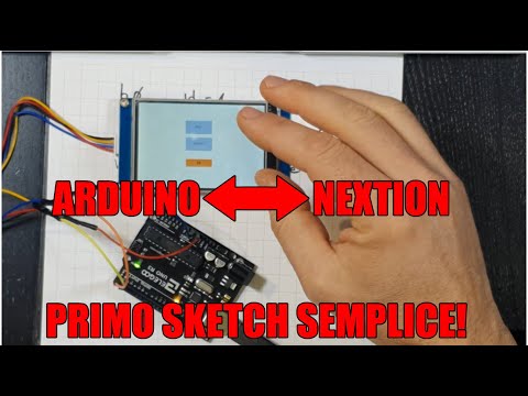 Un primo semplice sketch per Nextion ed Arduino