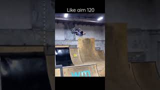 Amazing BMX stunts in world 😈 Tricky 360 flip ..#shorts