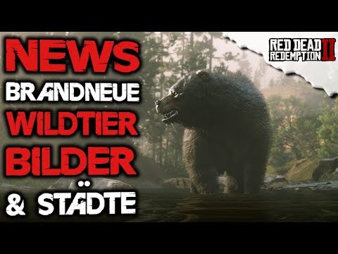 NEWS Neue Wildtier Bilder & Städte - Red Dead Redemption 2 Deutsch Open World Details