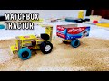 How To Make Matchbox Tractor With Trolley At Home Rajproject 24