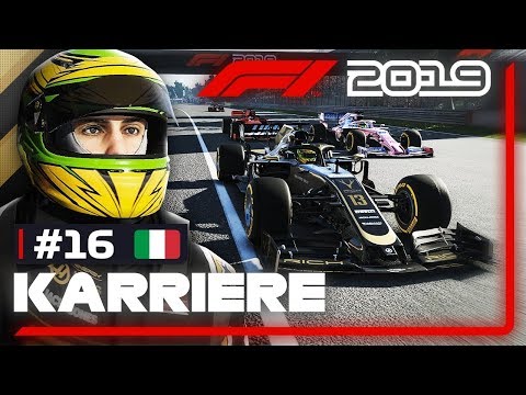 F1 2019 Karriere Part 16: UNFASSBAR KNAPPES FINISH!! - ITALIEN