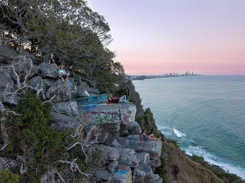 | Hanging at Cock Rock on the Gold Coast |