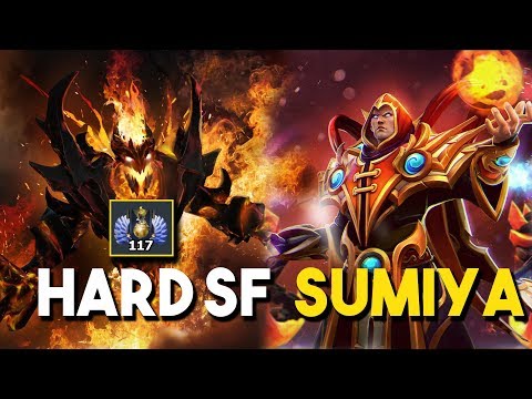 EPIC Sumiya Invoker GOD - HARD MiD Divine[117] Shadow Fiend - Invoker Dota 2 7.07d