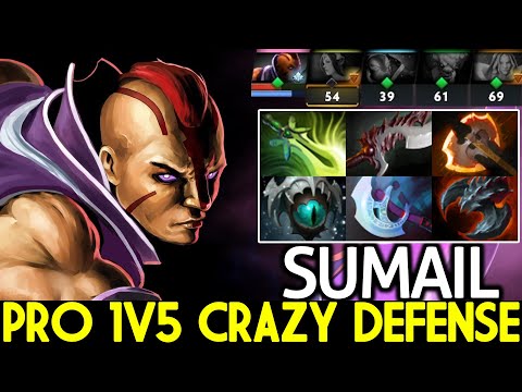 SUMAIL [Anti Mage] When Pro 1v5 Crazy Defense Master Carry Dota 2