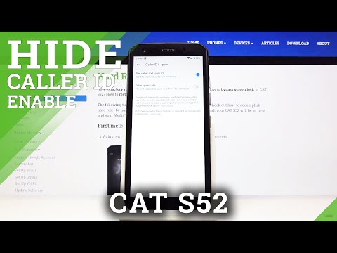 How to Locate Caller & Spam ID in CAT S52 – Verify Callers