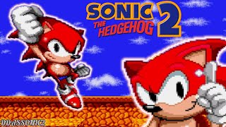 Red Sonic 2 in Secret Zones - Sonic Hack