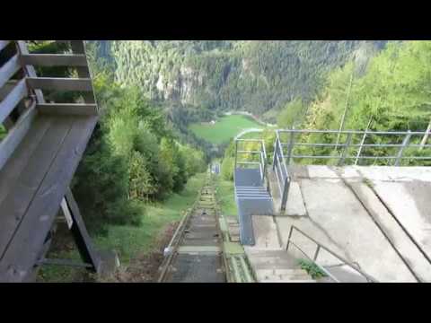 Standseilbahn 3862.01 Urweid - Kapf Talfahrt 2018