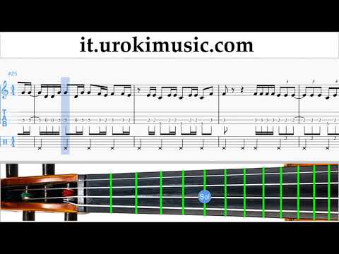 Corso di Violino Luis Fonsi, Demi Lovato - Échame La Culpa Tablature Tab Parte#2 um-ih276