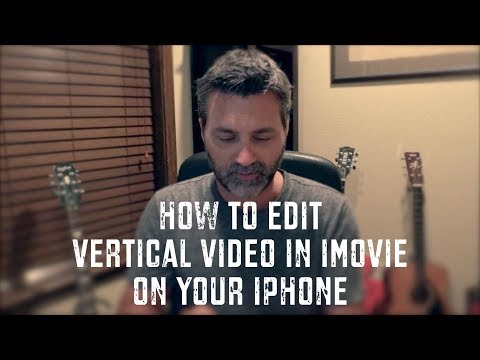 #118 How to edit vertical video in iMovie on your iPhone!