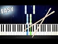 CHOPSTICKS - EASY Piano Tutorial by PlutaX