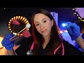 ASMR Full Doctor Medical Exam Ear Eye Face Scalp Physical Checkup