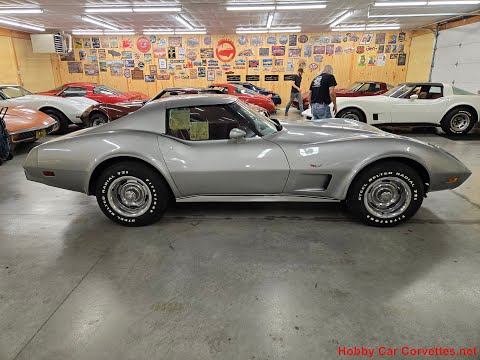 1977 Silver Corvette T Top