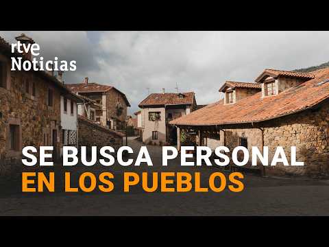 Los pueblos buscan relevo para mantener sus servicios | RTVE Noticias