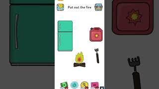 Brainstorm test level 5 put out the fire #brainstormtest #brainstorminggames #games