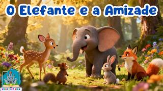 O ELEFANTE E A AMIZADE - #historiainfantilparadormir #educativo #leiturainfantil #historinhas