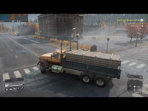 SnowRunner Walkthrough Part 3 - "Old Bridge Reconstruction" [2160p60]