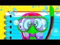 COOL LIQUID NOTEBOOK And Slime Sam